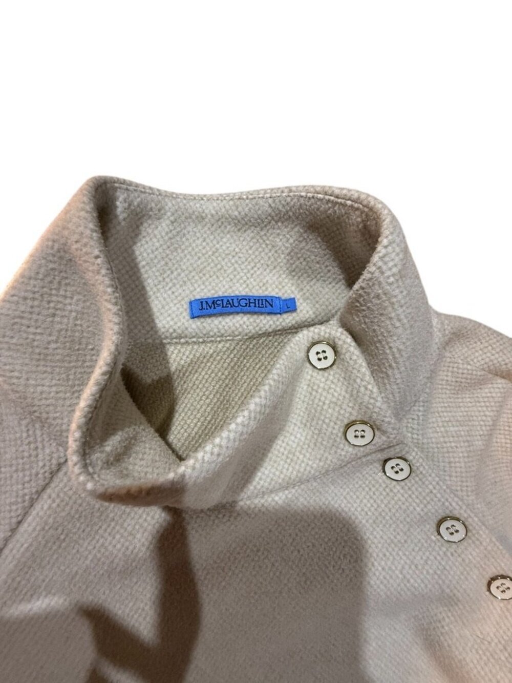 J. McLaughlin Marisa Fleece long sleeve size large - Picture 4 of 9